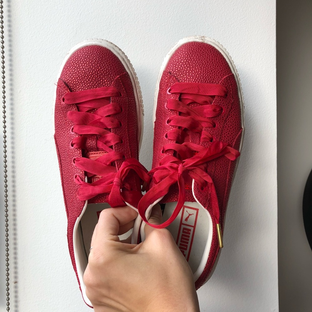 Red Puma Shoes